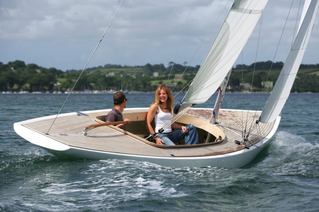 Rustler 24 sailing