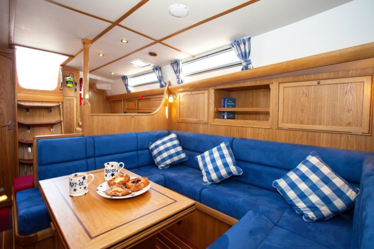 Rustler 37 interior